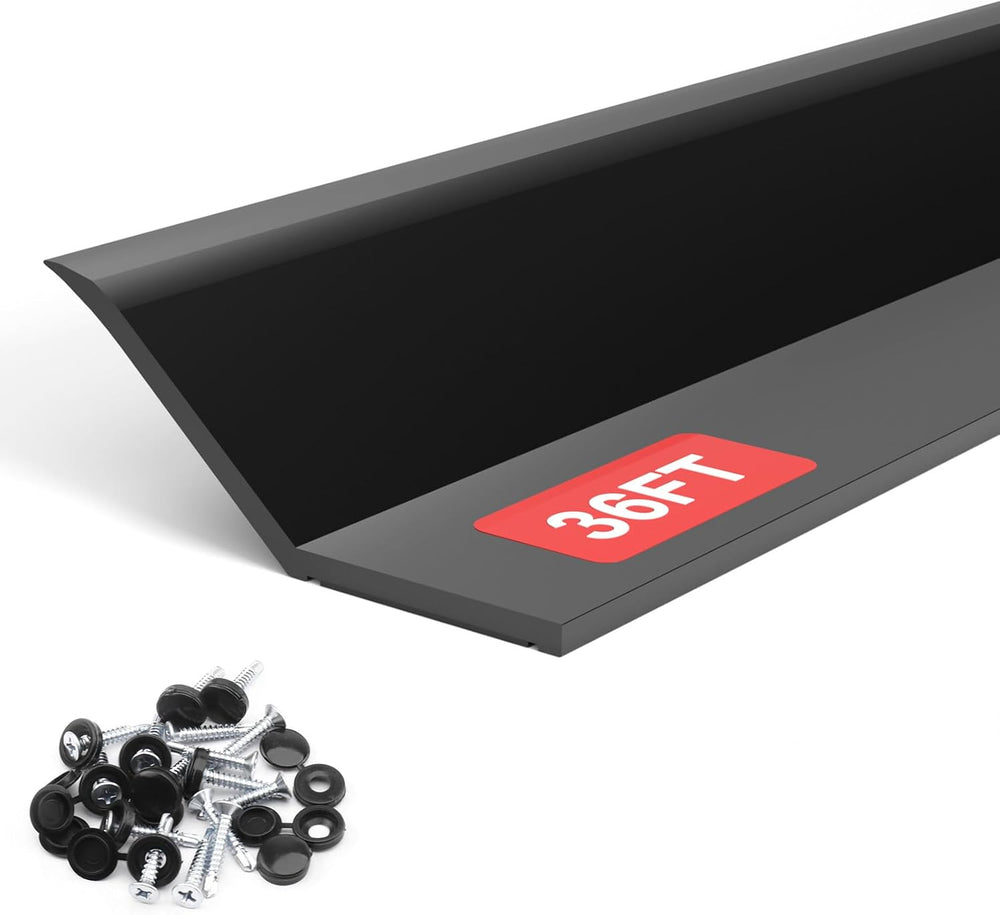 Garage Door Seal Top and Sides - 36 FT TPE Weather Stripping Garage Door Seal...