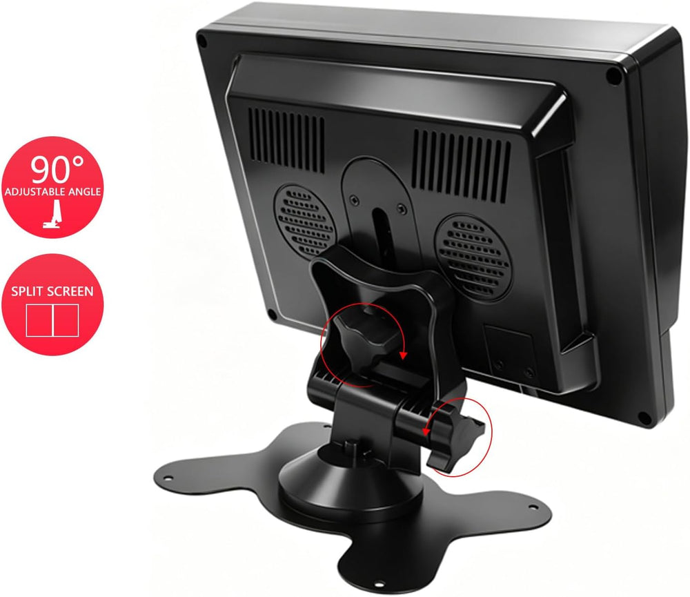 AHD 1080P Truck Camera 7" Monitor 2 Cameras Dash Cam for Semi RV