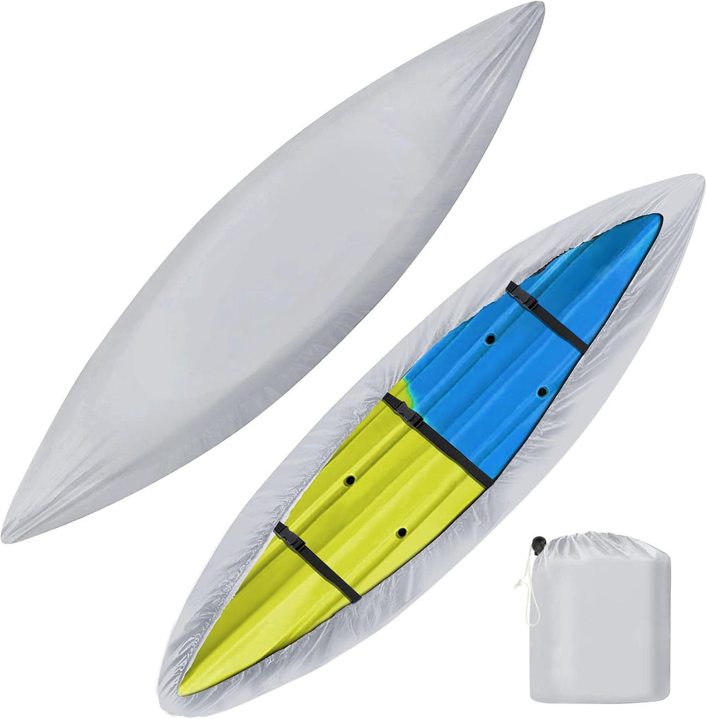 iCOVER Kayak Cover, Waterproof Kayak Covers for Outdoor Storage, Heavy Duty C...