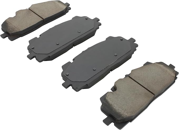 Premium Semi-Metallic Front Brake Pads Compatible