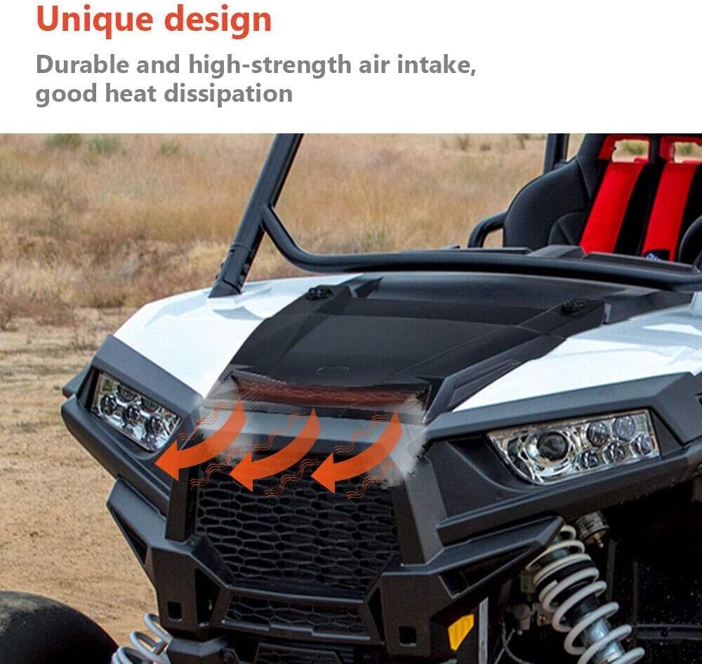 KEMIMOTO UTV Turbo Hood Compatible with 2014-2018 RZR XP 1000 / XP Turbo / 10...