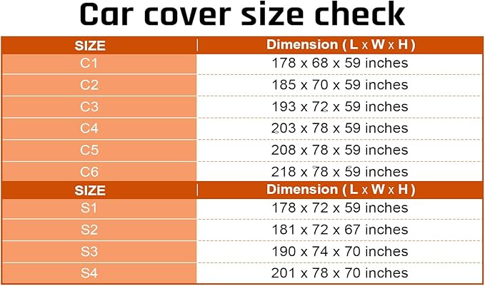Large Car Covers Waterproof for All Weather Protection