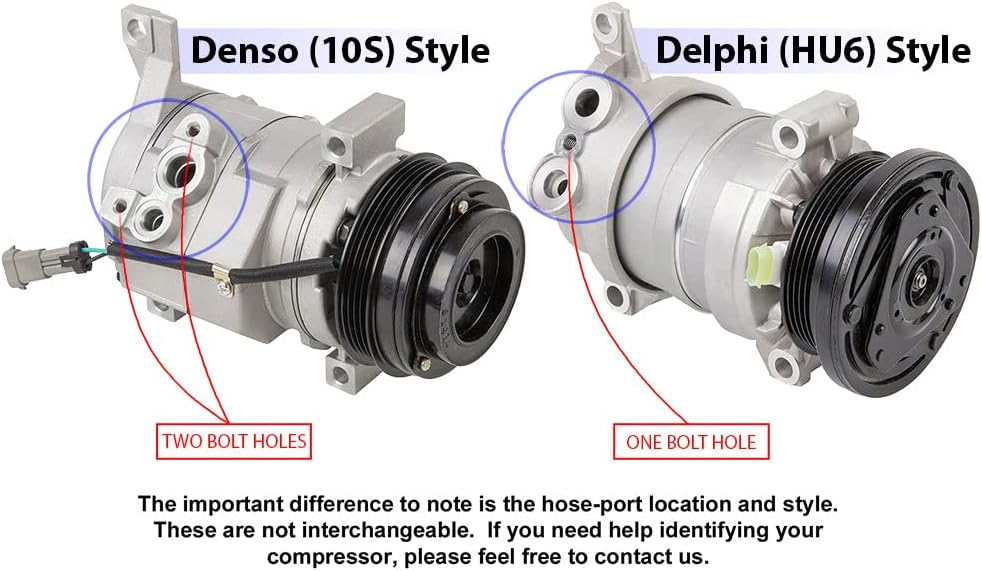 AC Compressor & A/C Repair Kit For Chevy Silverado GMC Sierra 1500 V8 199...