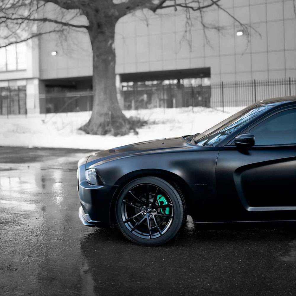 VViViD+ Satin Black Premium Adhesive Vinyl Wrap Film (100ft x 5ft)