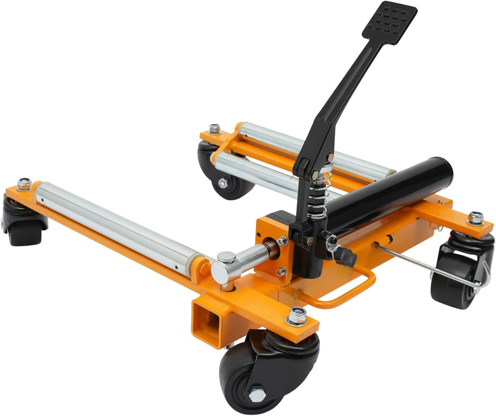 Car Wheel Dolly Jack Mechanical 2204-lbs Steel Car Moving Skates | 12'...
