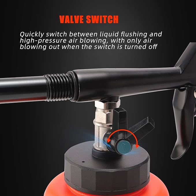 SPTA High Pressure Car Cleaning Gun, Cleaning Gun, Car Interior Washing Kit