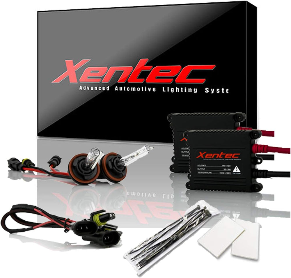 Xentec H11 (H8/H9) 6000K HID Xenon Bulb with 55W EPEDC Slim Ballast Bundle (U...
