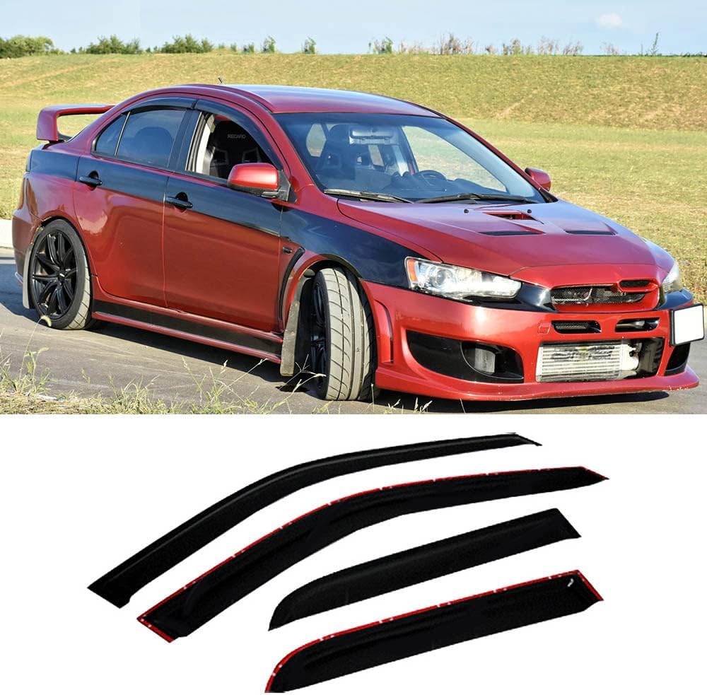 94039 Original Side Window Visors Wind Vent Deflector fit (4pcs)