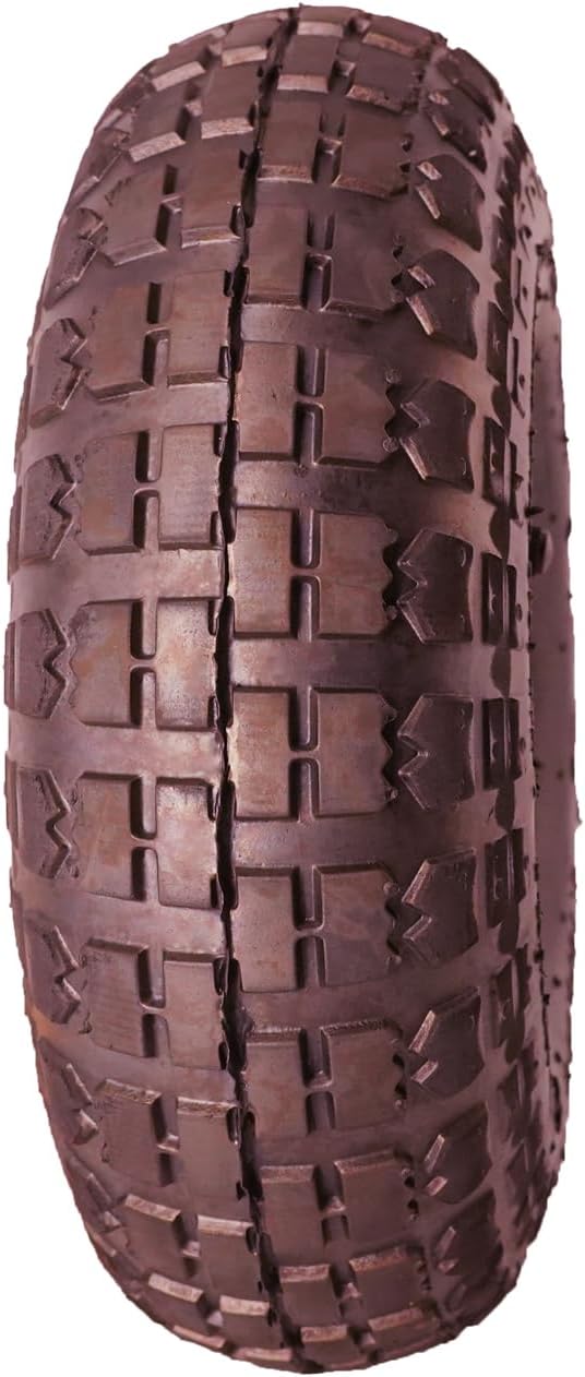 4.10/3.50-4 Sulky Replacement Tire with 5/8 & 3/4 Axle, 2.25"-5.00&q...