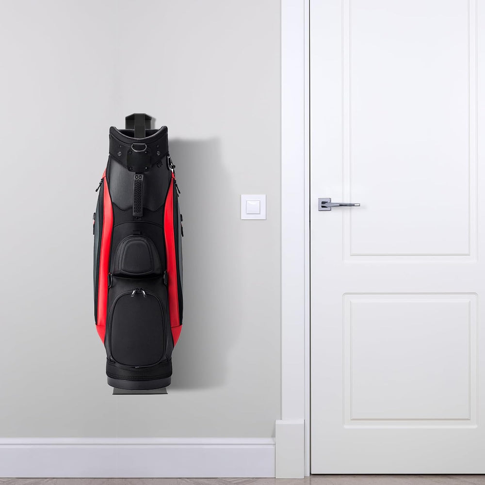 Wall Mount Golf Bag Storage Stand Organizer Rack for Garage Golf Bag Holder