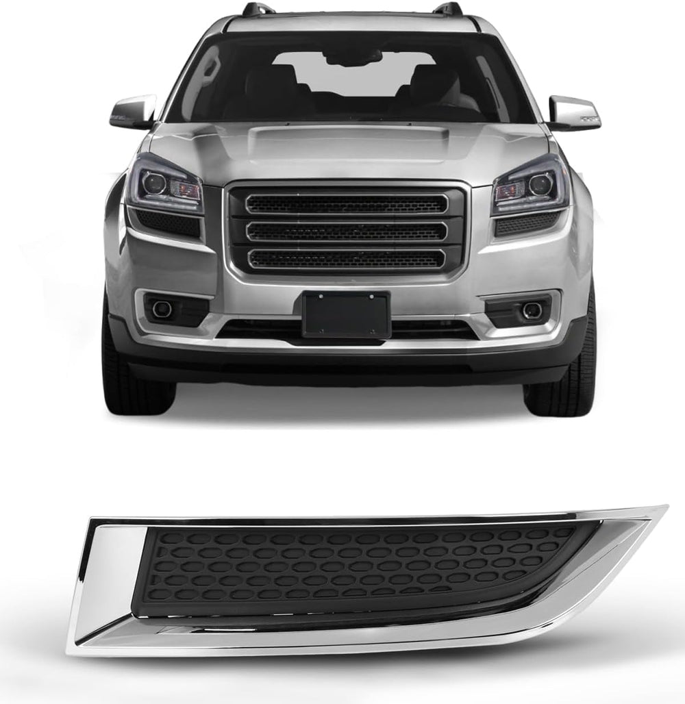 SCITOO Front Left Bumper Grille Fit for 2017 for GMC Acadia Limited,2013-2016...