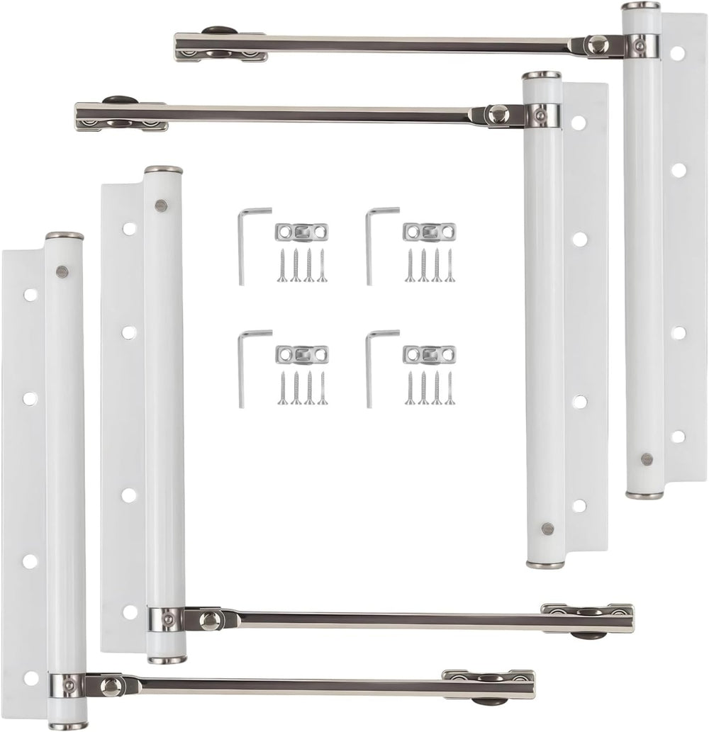 4 Pack Automatic Door Closer for Home Easy to Install | Safety Spring Door Cl...