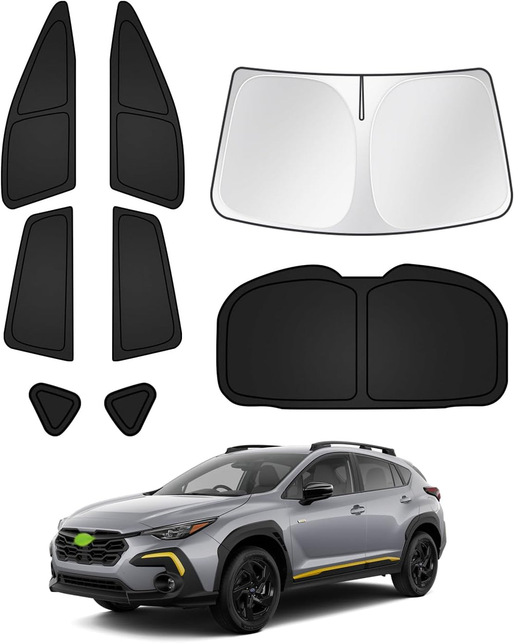 Sunshades for Subaru Crosstrek 2024 2025 2026 Accessories Windshield Sun Shad...
