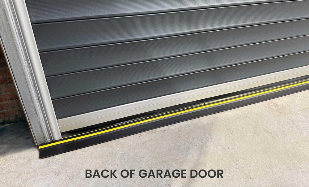 ¾” High Garage Door Threshold Seal Kit 16'3" Length | Flexible PVC |...
