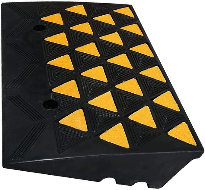 BESEA Rubber Curb Ramp 6" inch High 23.6" Length,