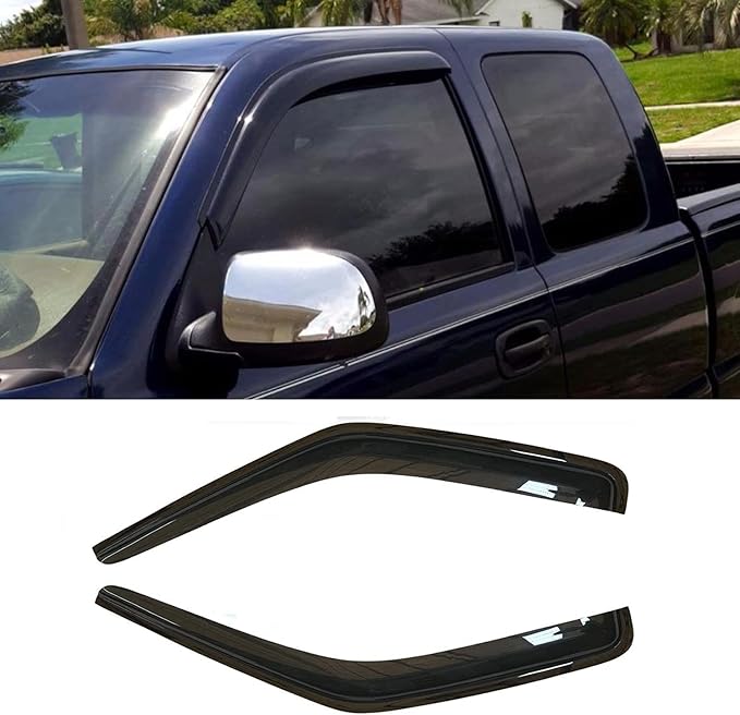 Rainproof Side Window Wind Deflectors (2PCS)