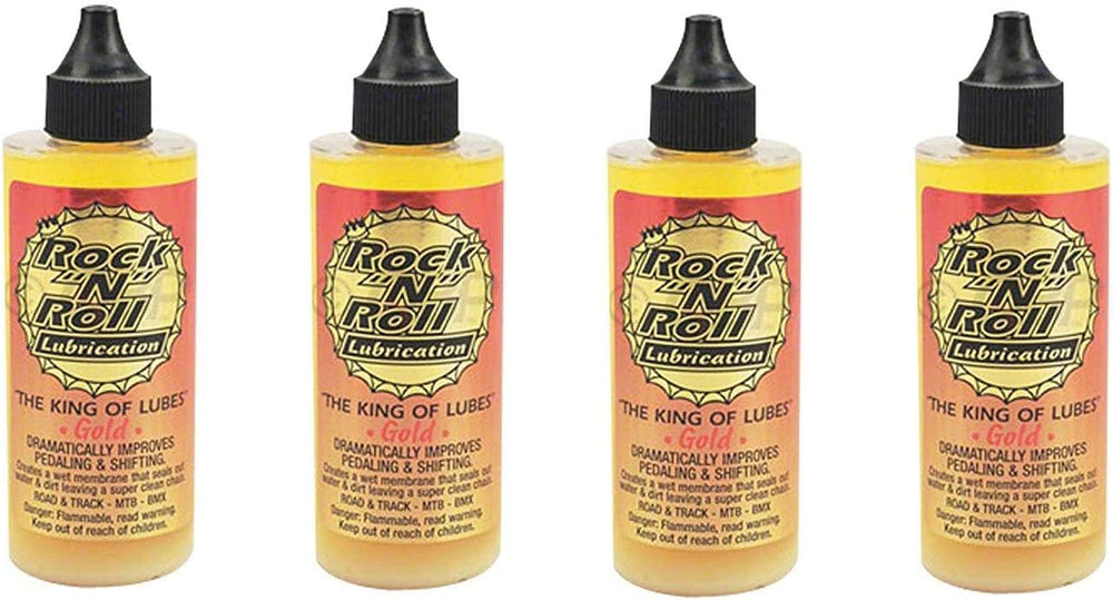 WASOTO 135816 Gold Chain Lubricant, 4-Ounce (4-Pack).