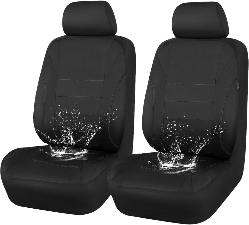 CAR PASS Neoprene EVA Waterproof car seat Covers Front Seats Only, Universal ...