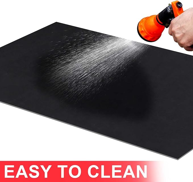 Motorcycle Mat 78 x 31 Inch Garage Floor Rug Washable Parking Mats