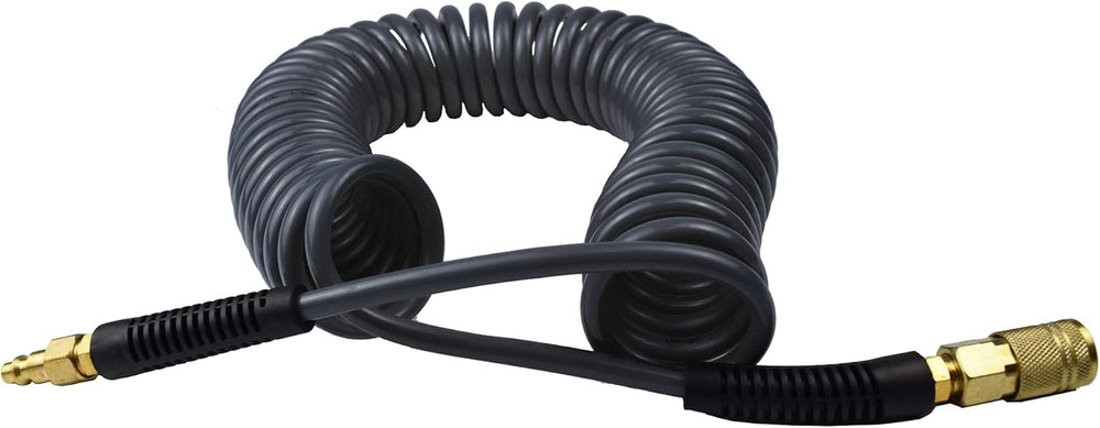 YOTOO 5 Pack Polyurethane Recoil Air Hose, Air Compressor Hose 1/4" Inne...