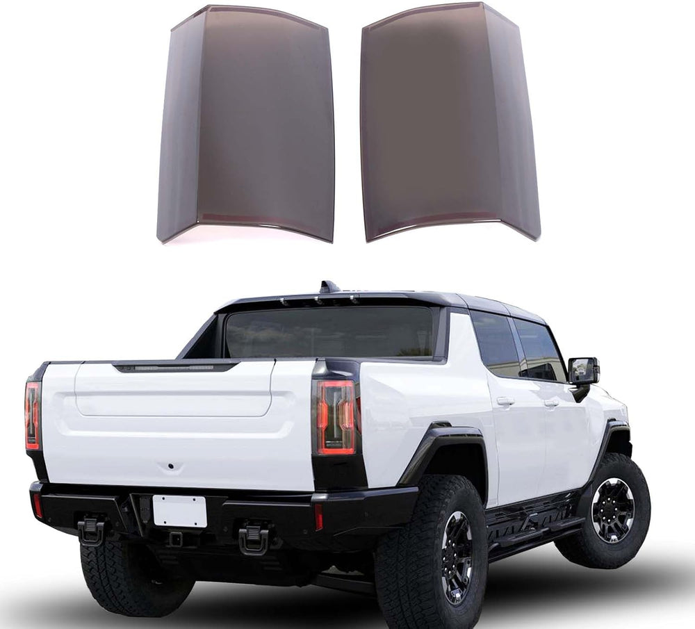 Yinanlutos Taillight Cover Trim Compatible with Hummer EV Pickup Truck 2024 2...