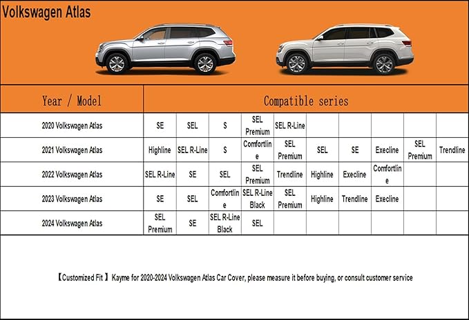Kayme 6 Layers SUV Car Cover Custom Fit