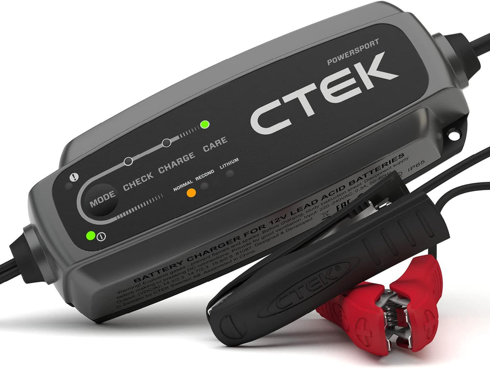 CTEK CT5, 12V Automotive Battery Charger for Auto, Motorcycle, ATV, Snowmobil...