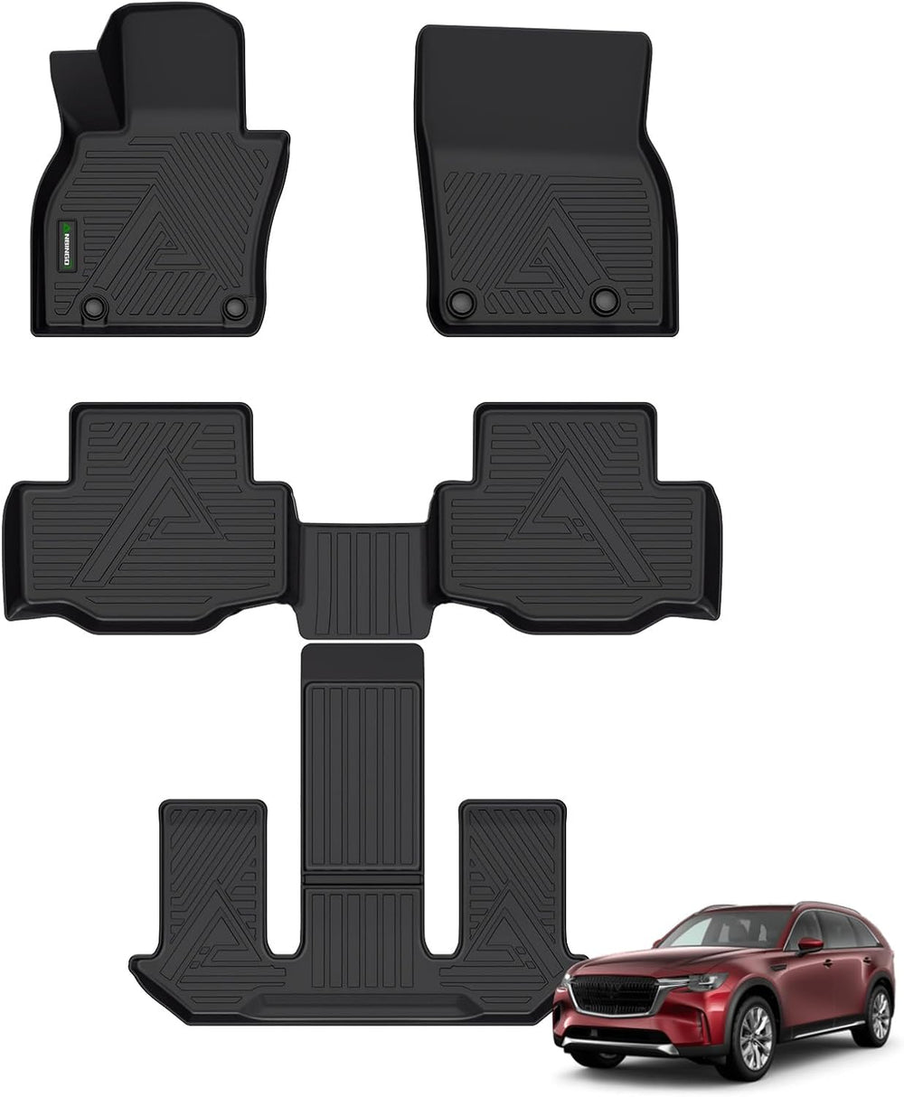 ANBINGO® Floor Mats for 2024 2025 CX-90 & CX90 PHEV 6&7 Seater 2nd Ro...