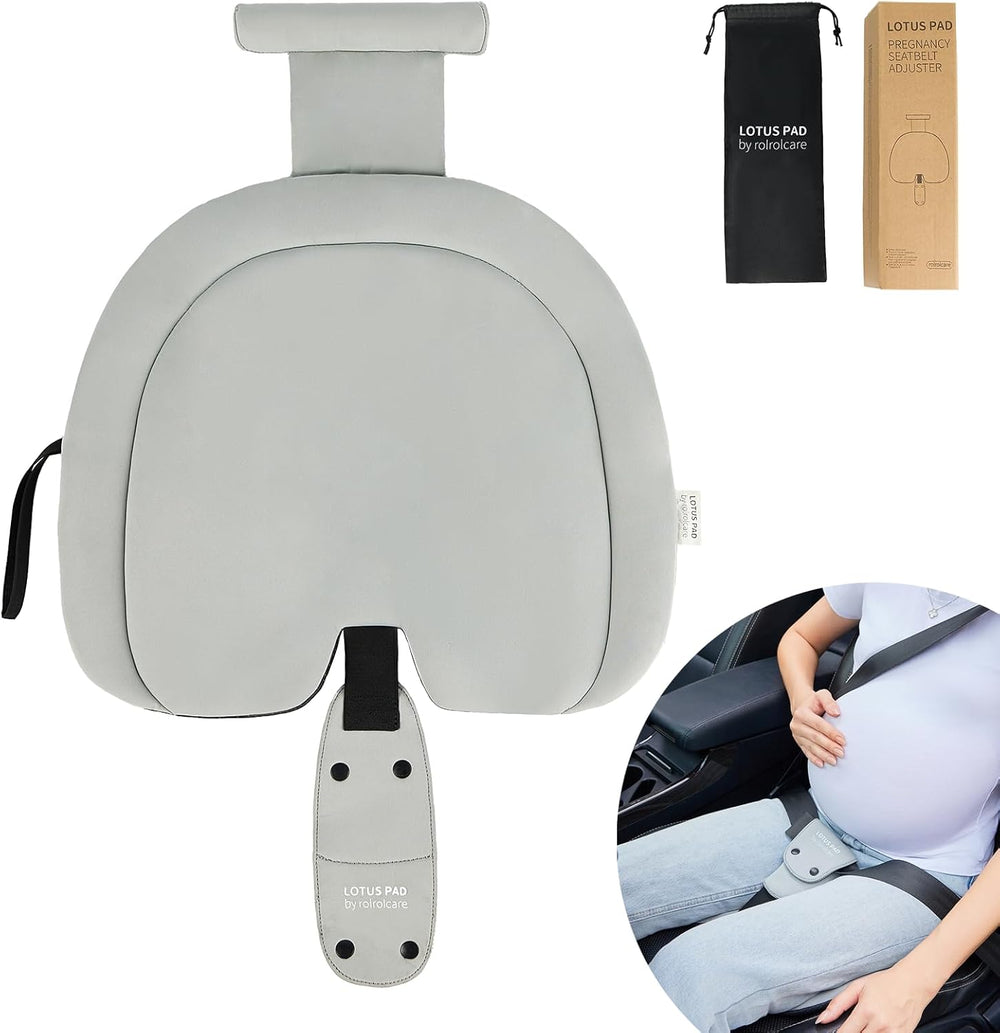 Car Seat Cushion for Pregnancy, Integrated Abdominal Pad, Elastic Breathable ...