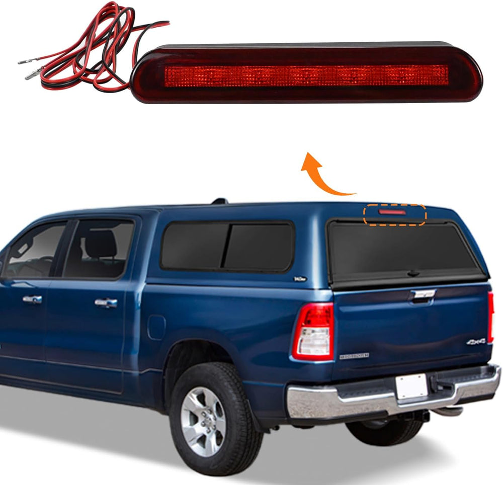 LED 3rd Brake Light Only (No Dome Light) for Truck Cap Topper Camper Shell 10...