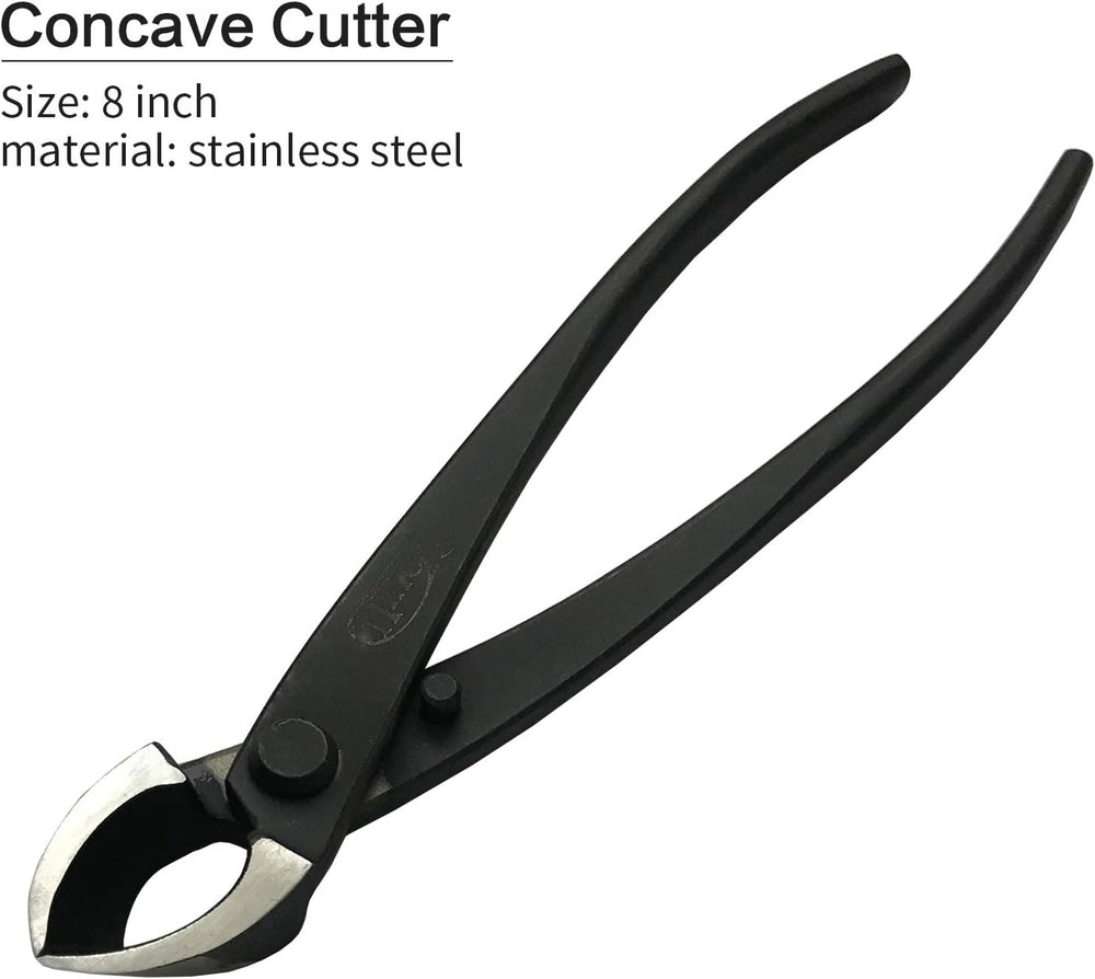 VOUIU 5-Piece Bonsai Tool Set,Knob Cutter,Concave Cutter,Wire Cutter,Jin Plie...