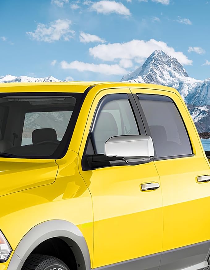 in-Channel Window Rain Guards Fit