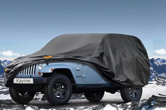 Kayme 7 Layers Car Cover Custom Fit