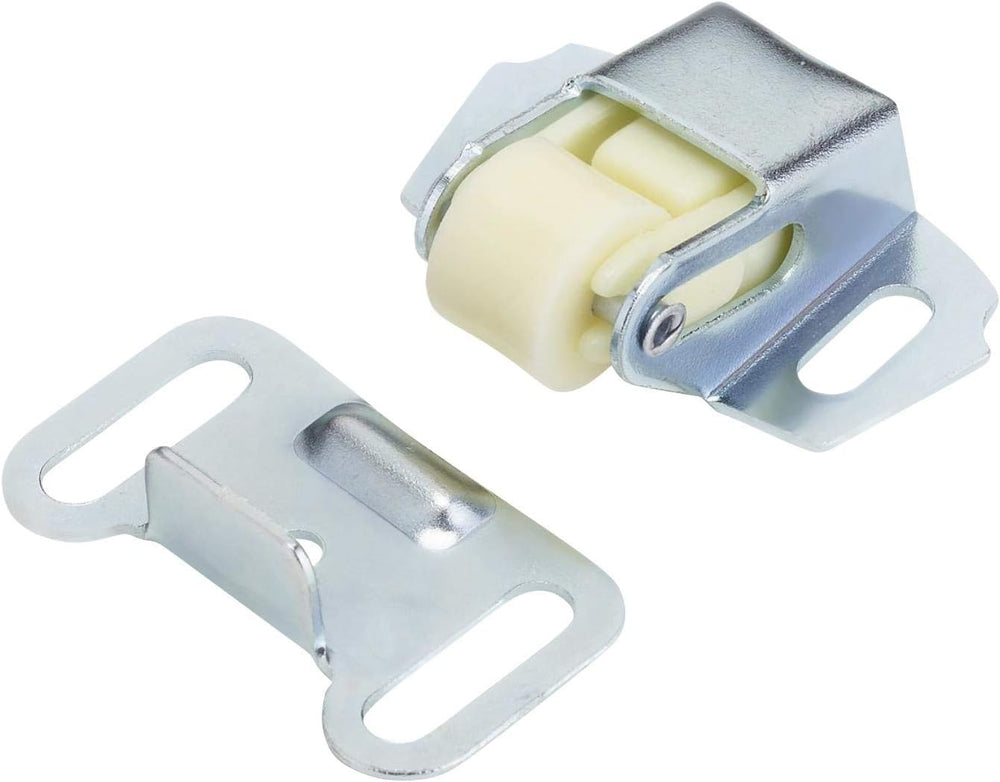 100 Pack Rok Hardware Roller Wheel Spring Cabinet Furniture Closet Door Catch...