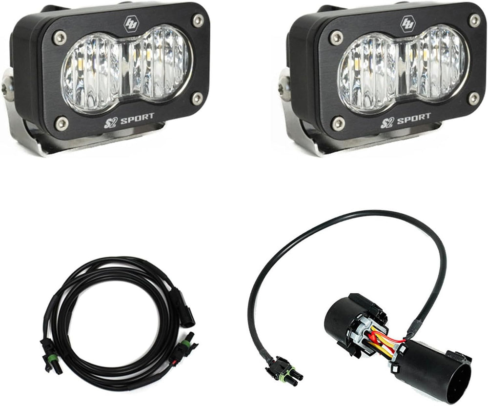 Baja Designs S2 Sport LED Reverse Light Kit for Ford Super Duty Truck 23-On w...