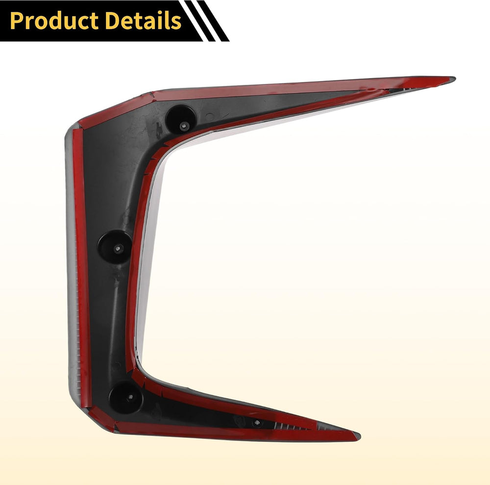 ACROPIX Front Left Front Right Fog Light Cover Trim for Toyota RAV4 2019-2025...
