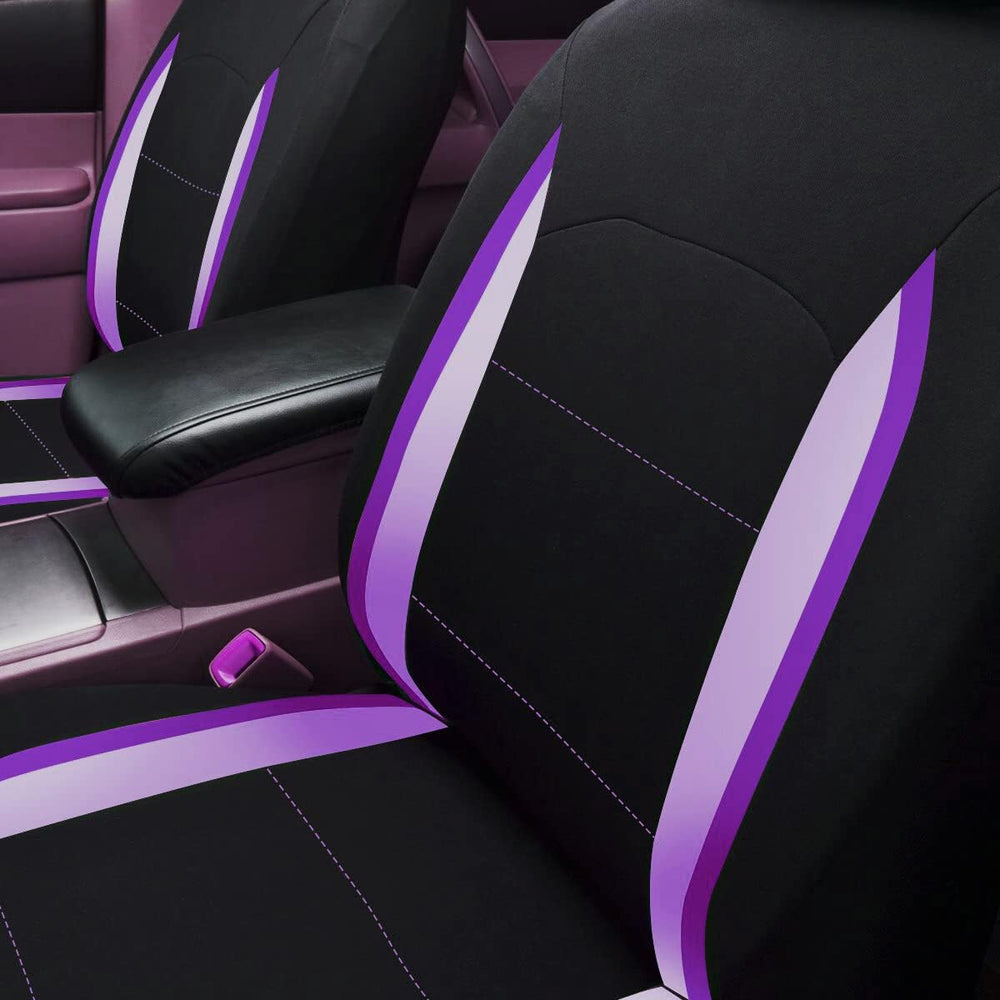 Flying Banner Car Seat Covers Front Seats Rear Bench Polyester car seat Prote...