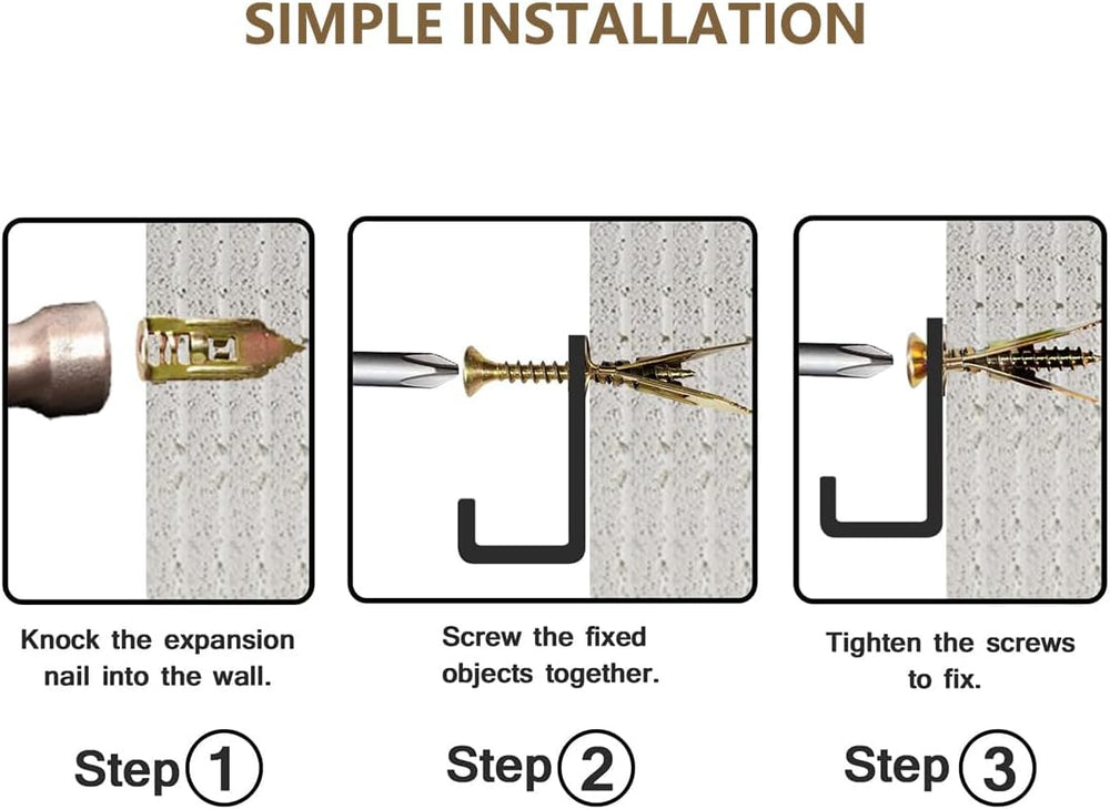 Self-Drilling Drywall Anchors,Heavy Duty Drywall Anchors and Screws kit,Door ...