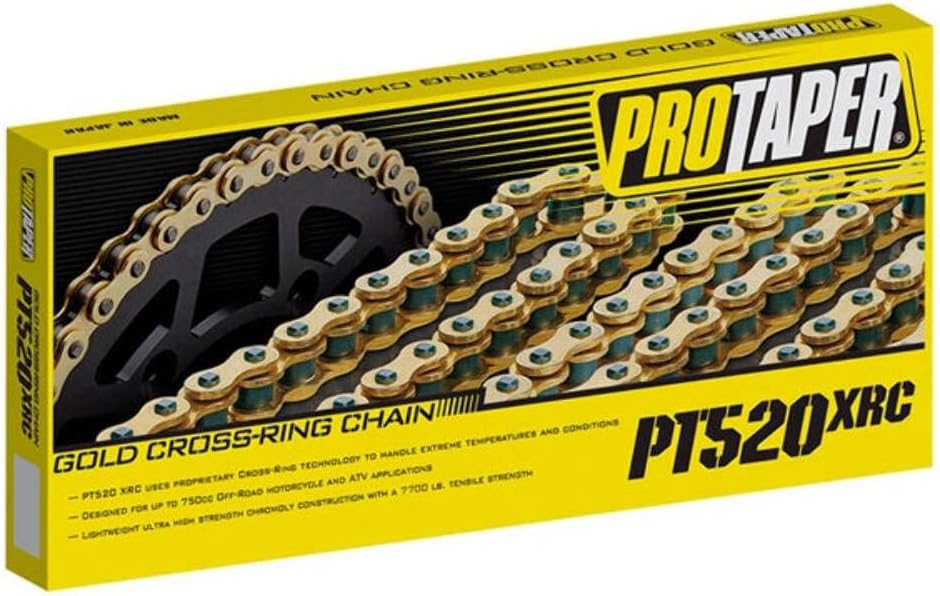 Pro Taper 520 XRC Chain (120 Links) (Gold)