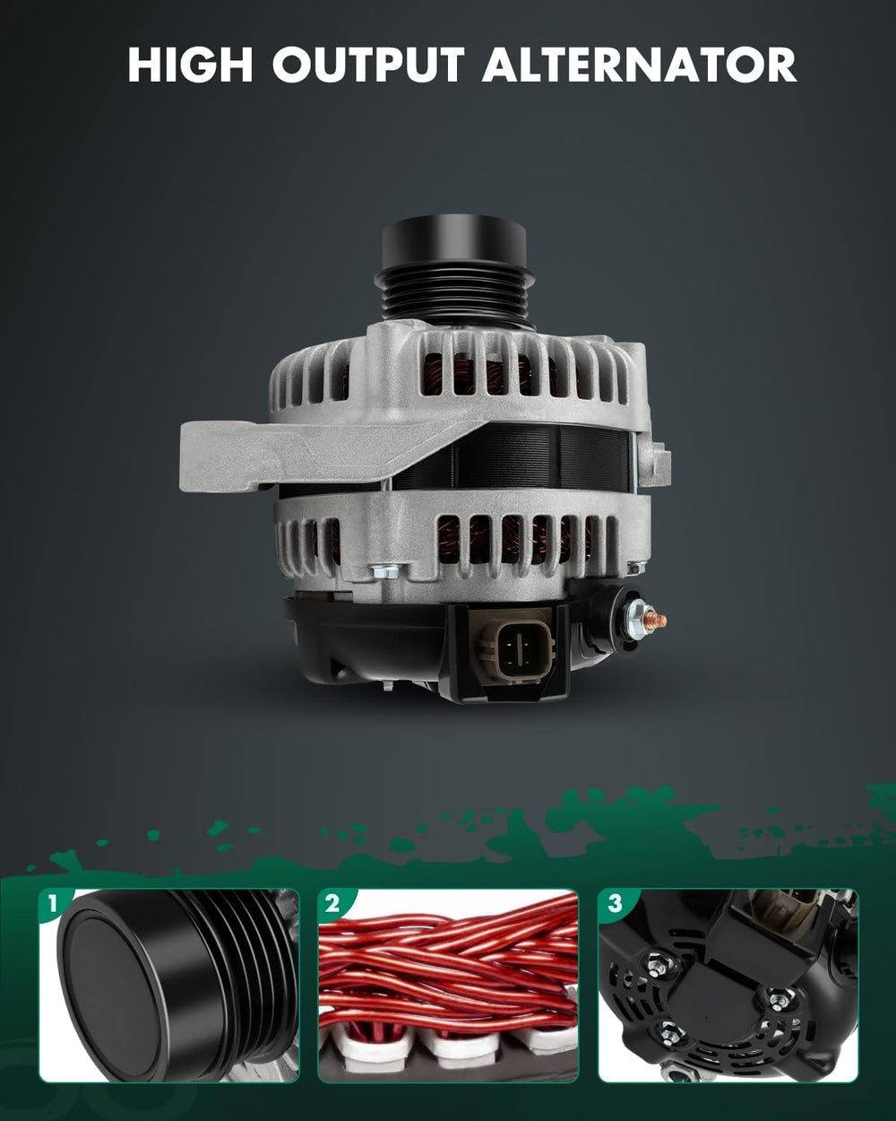 SCITOO 100A Alternator Fits For Scion For tC 2011-2016,11402