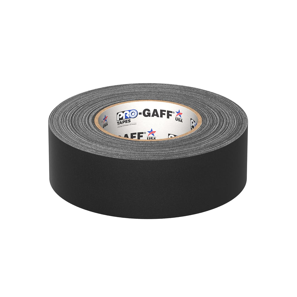 Pro Gaffer Gaffers Tape, 2 in x 55 yd, Black