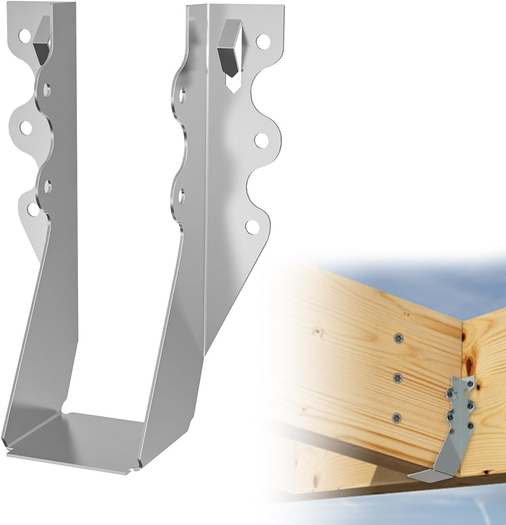 25 pcs 2x6 Joist Hanger,LU26 18 Gauge Double Shear Face Mount Joist Hanger,Hu...