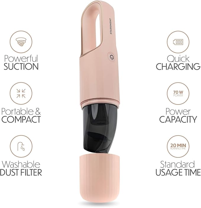 STARUMENT Portable Hand Vacuum Cleaner
