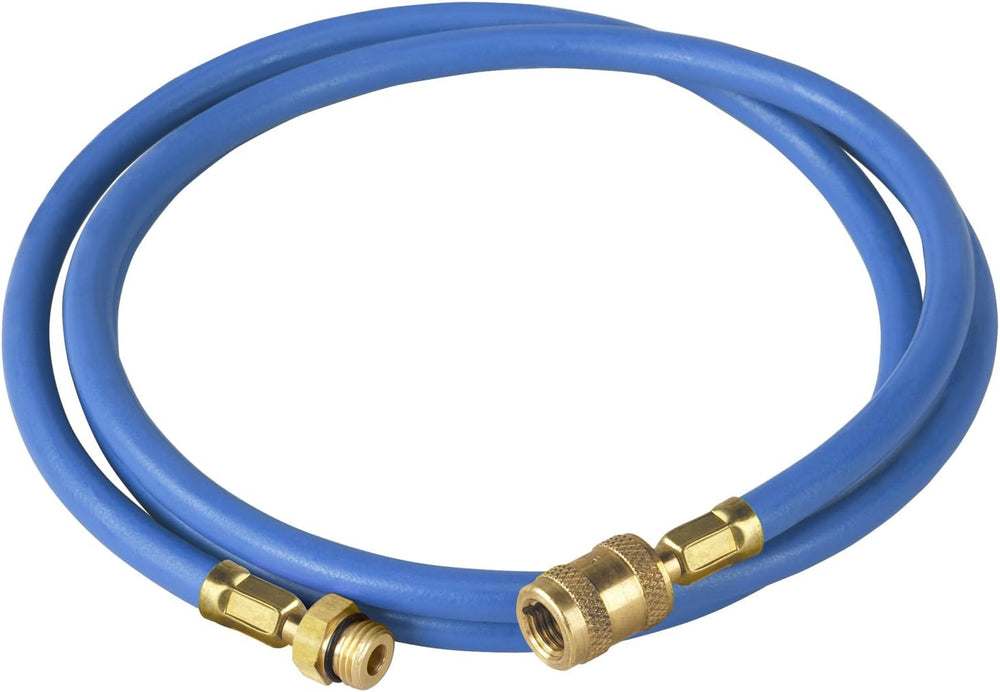 Robinair 62121 96" Blue Enviro-Guard R-134a Hose; 14 mm x 1/2" ACME