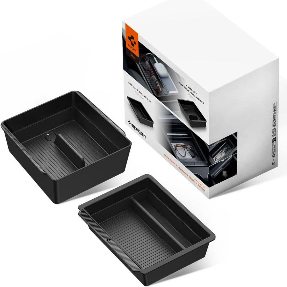 Spigen Center Console and Armrest Organizer for Tesla Model Y Juniper & M...