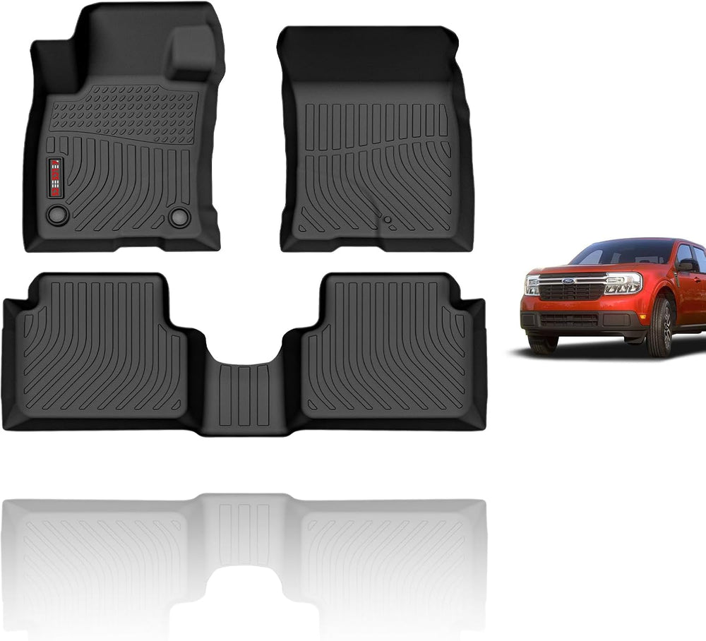 KELCSEECS Floor Mats Custom for 2025 2024 2023 2022 Ford Maverick & 2025 ...
