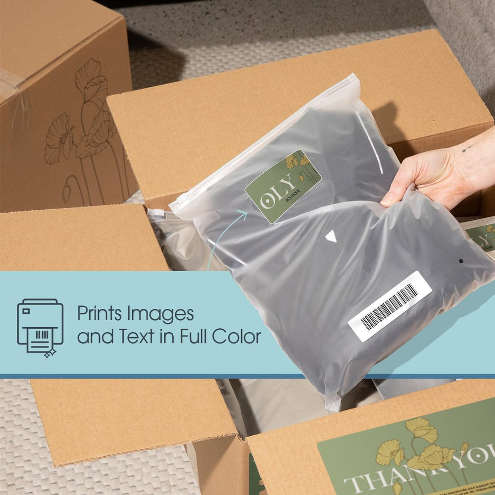 4.25" X 5.5" Matte White Printable Shipping Labels