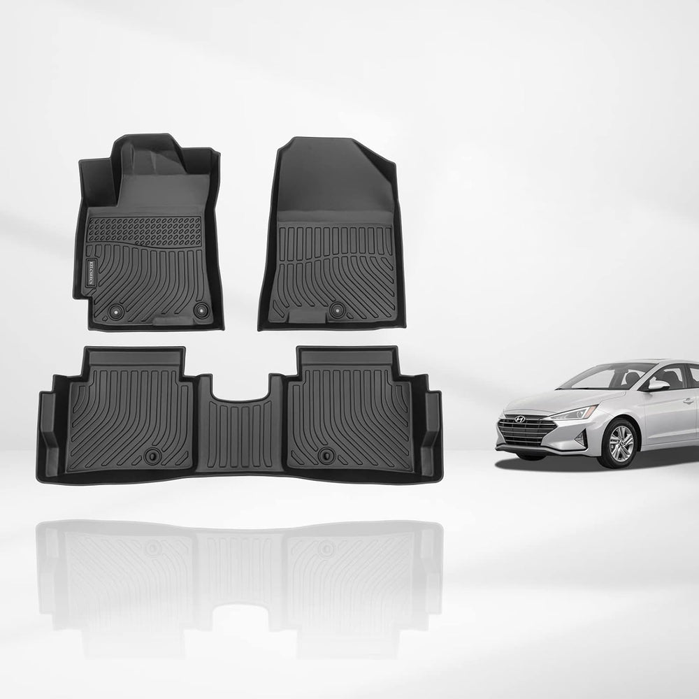 KELCSEECS® Floor Mats Custom for Hyundai Elantra 2020 2019 2018 2017 All
