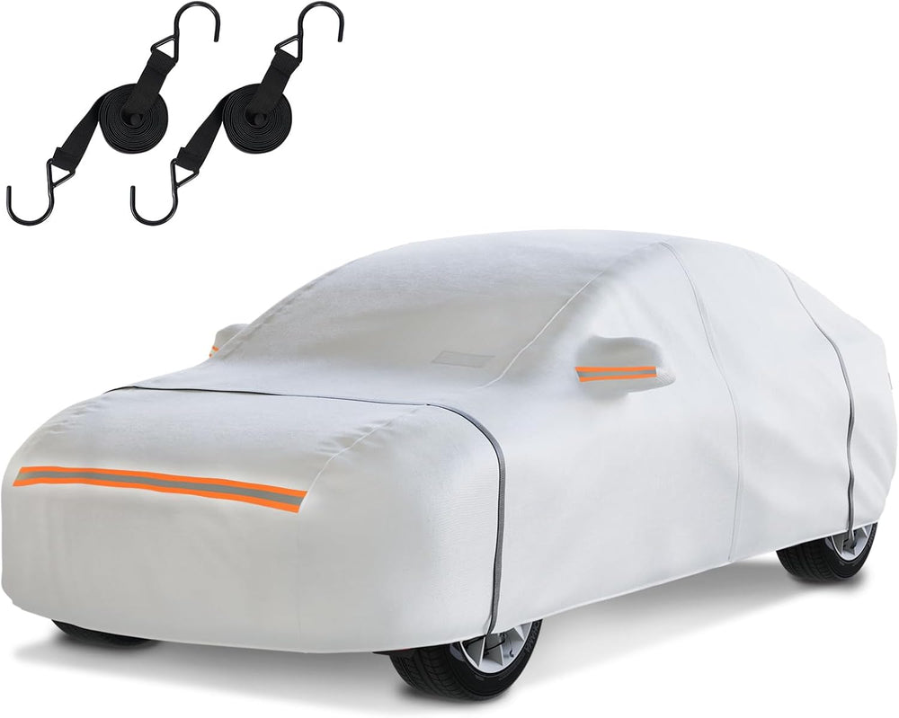 Waterproof Hatchback Car Cover: 6-Layer Protection from Rain, UV & Dust