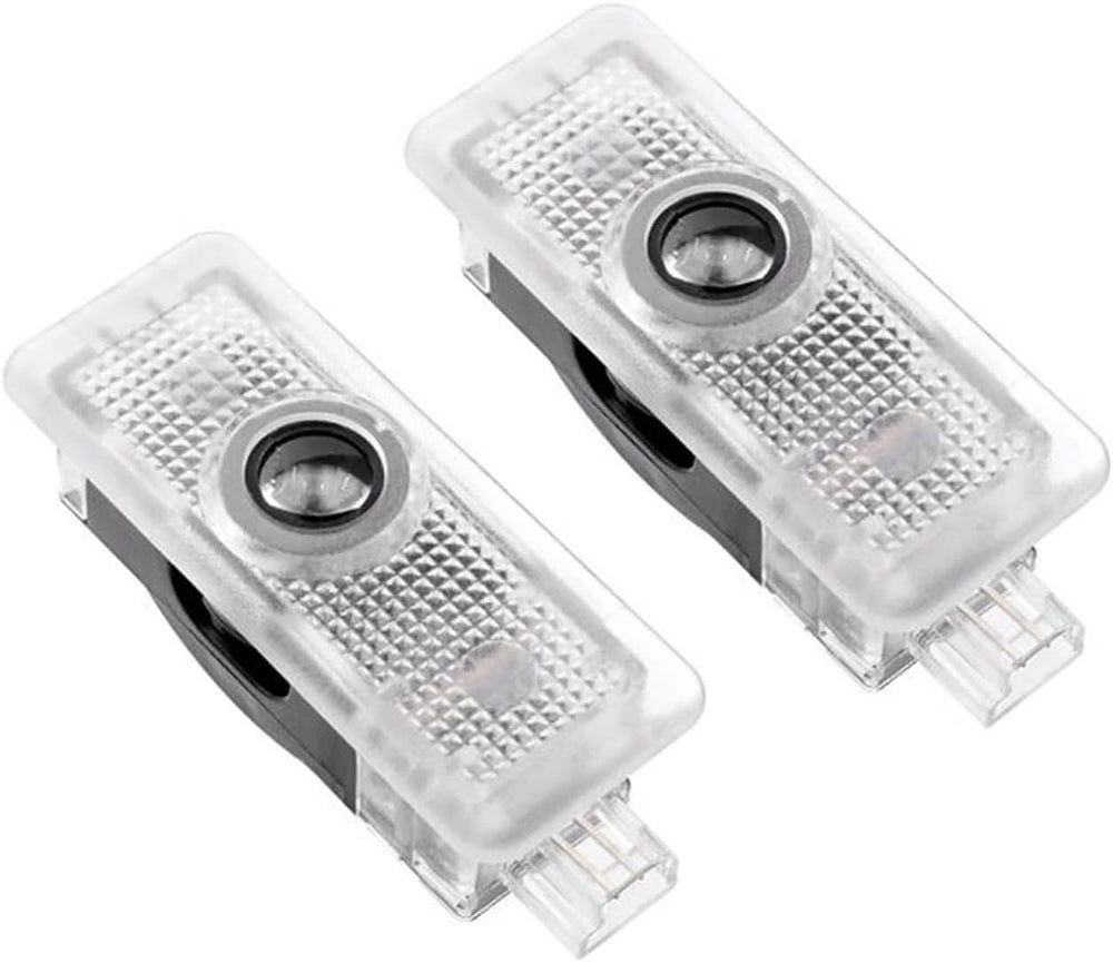 2 Pcs Non-Fading MB Door Light Logo, Projector Welcome Lamp Door Light Puddle...